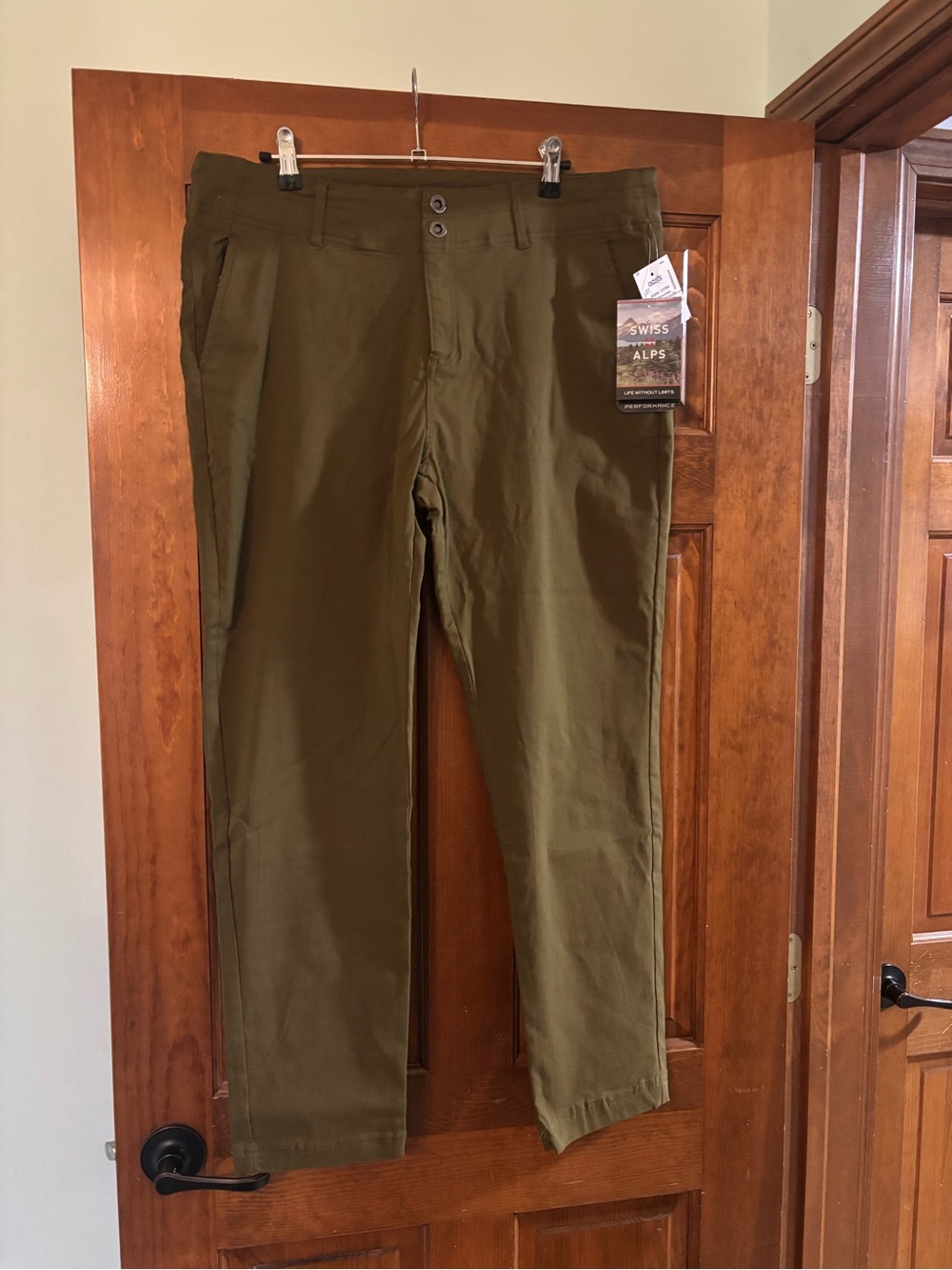 Source Unknown Olive Green Chinos